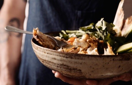 bowl of curried snapper