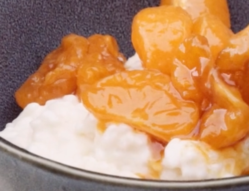 Caramelised Mandarin & Vanilla Rice Pudding